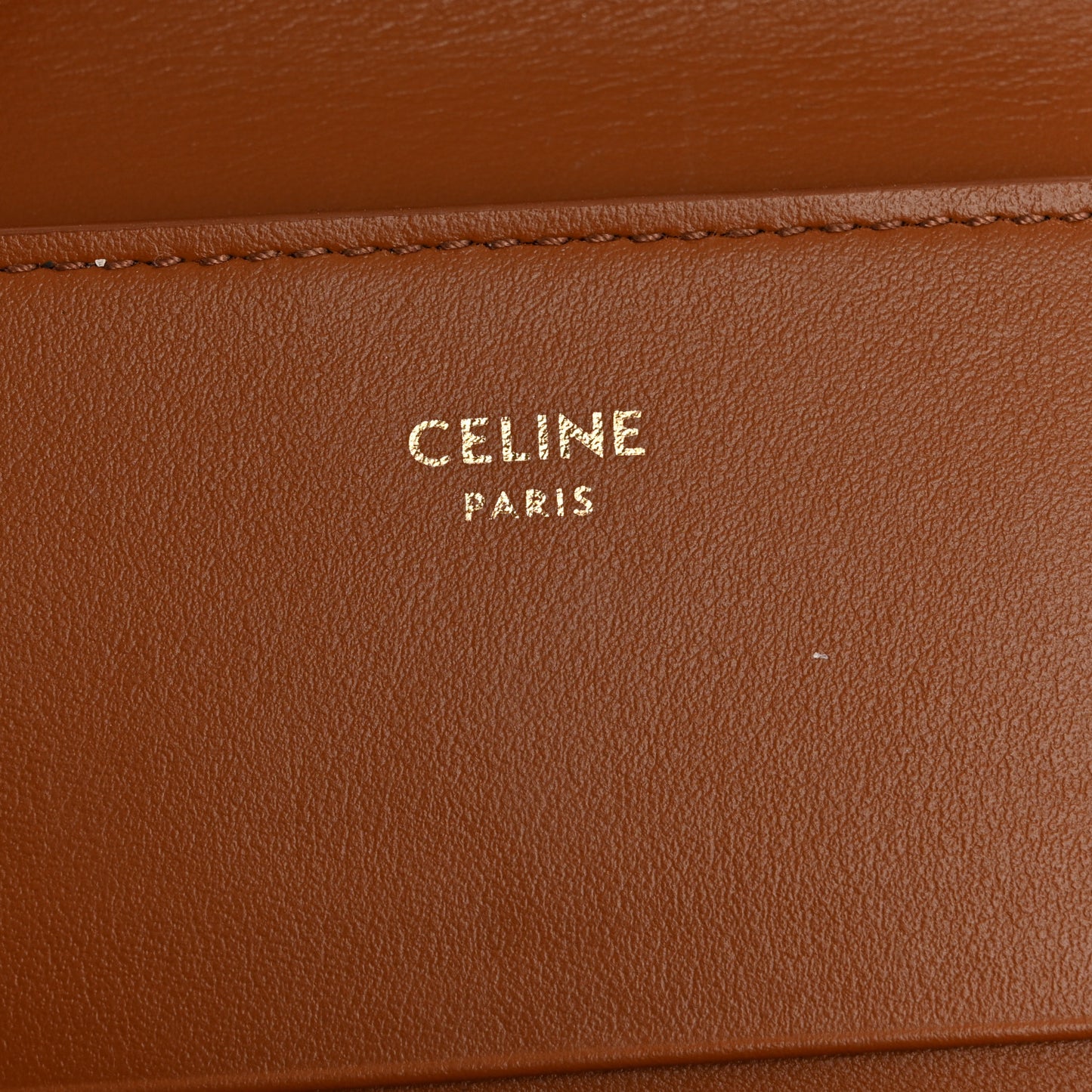 Canvas Triomphe Compact Triomphe Wallet With Coin Purse Tan