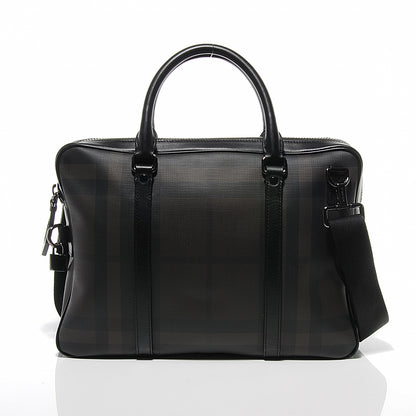Burberry Smoked Check Newburg Briefcase 9 of 10