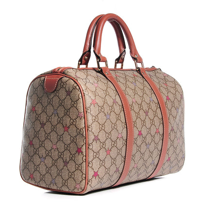 Gucci GG Supreme Stars Medium Joy Boston Pink 3 of 9