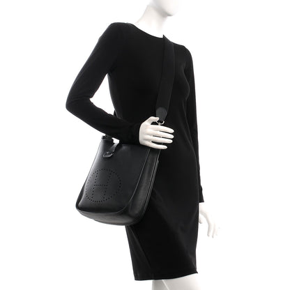 Hermes Epsom Evelyne II PM Black 2 of 7