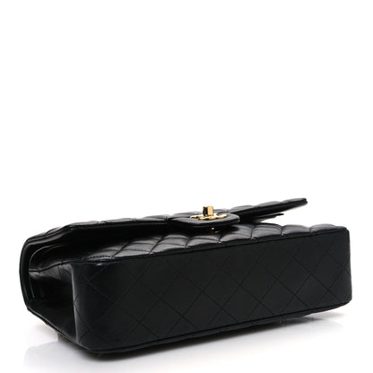 Chanel Lambskin Quilted Medium Double Flap Black 4 of 10