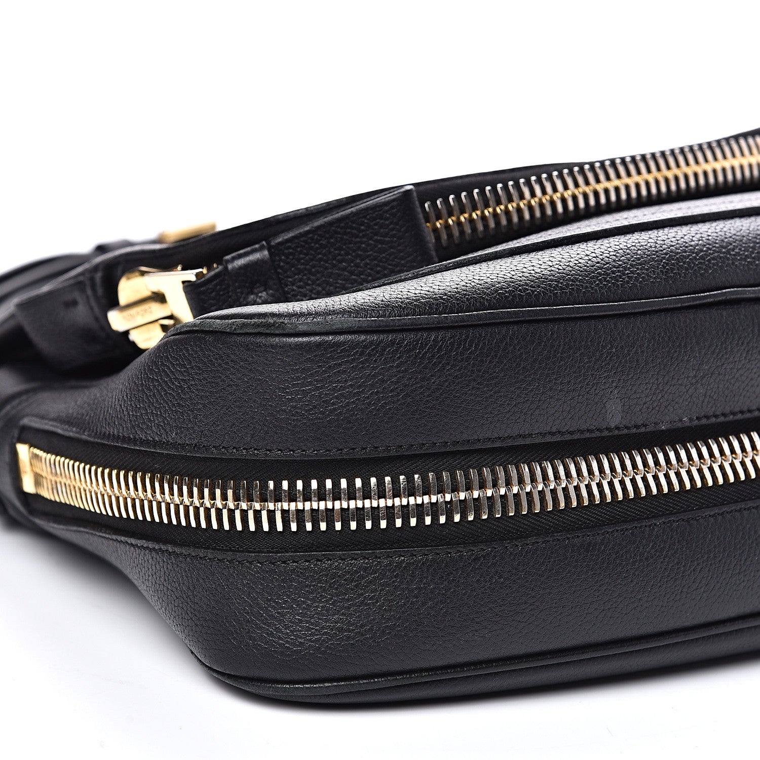 Tom Ford Grained Calfskin Medium Jennifer Crossbody Bag Black 7 of 17