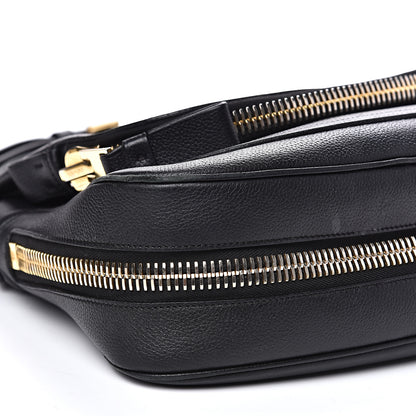 Tom Ford Grained Calfskin Medium Jennifer Crossbody Bag Black 7 of 17