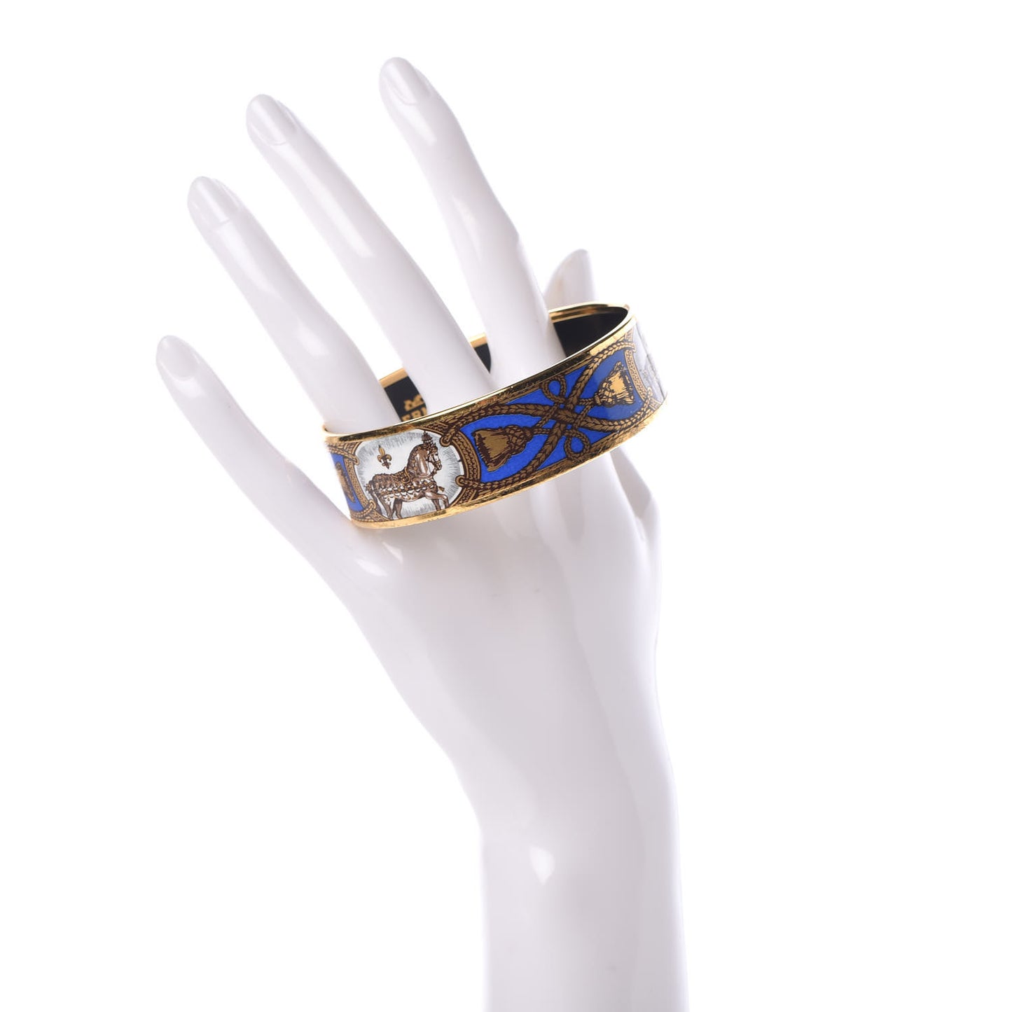 Enamel Printed Wide Grand Apparat Bracelet 70