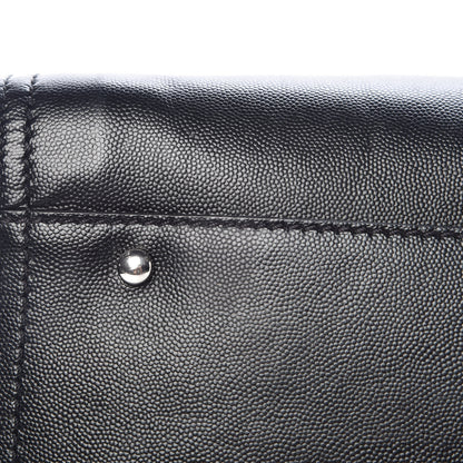 Chanel Caviar Medium Studded Deauville Tote Black 18 of 20