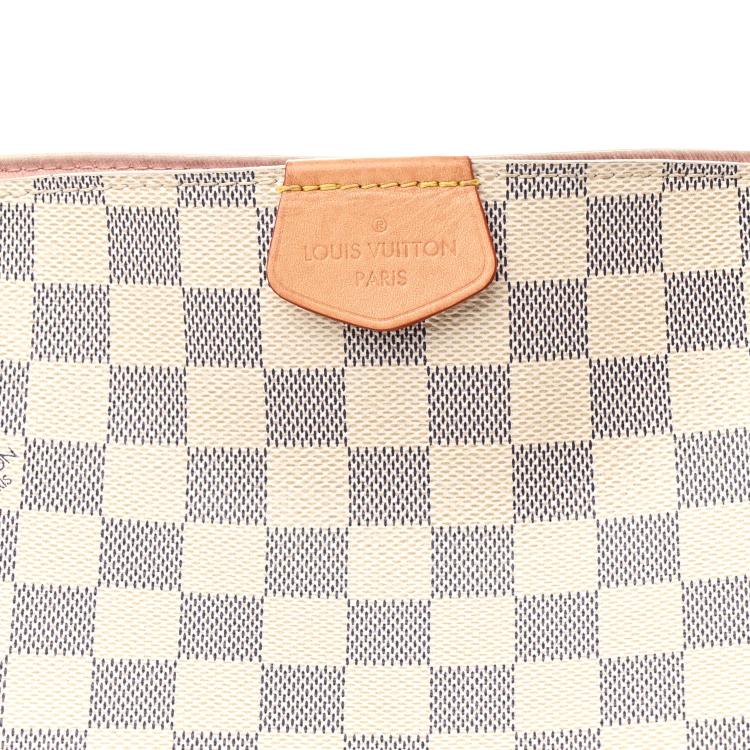 Louis Vuitton Damier Azur Graceful PM Rose Ballerine 7 of 14