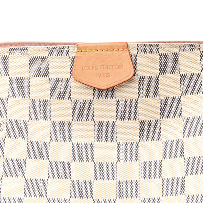 Louis Vuitton Damier Azur Graceful PM Rose Ballerine 7 of 14