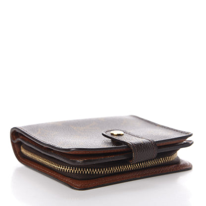 Louis Vuitton Monogram Compact Zippe Zipped Wallet 6 of 9