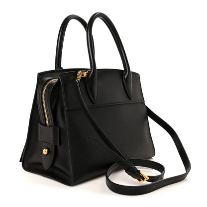 Prada Saffiano City Calfskin Small Esplanade Black 3 of 10