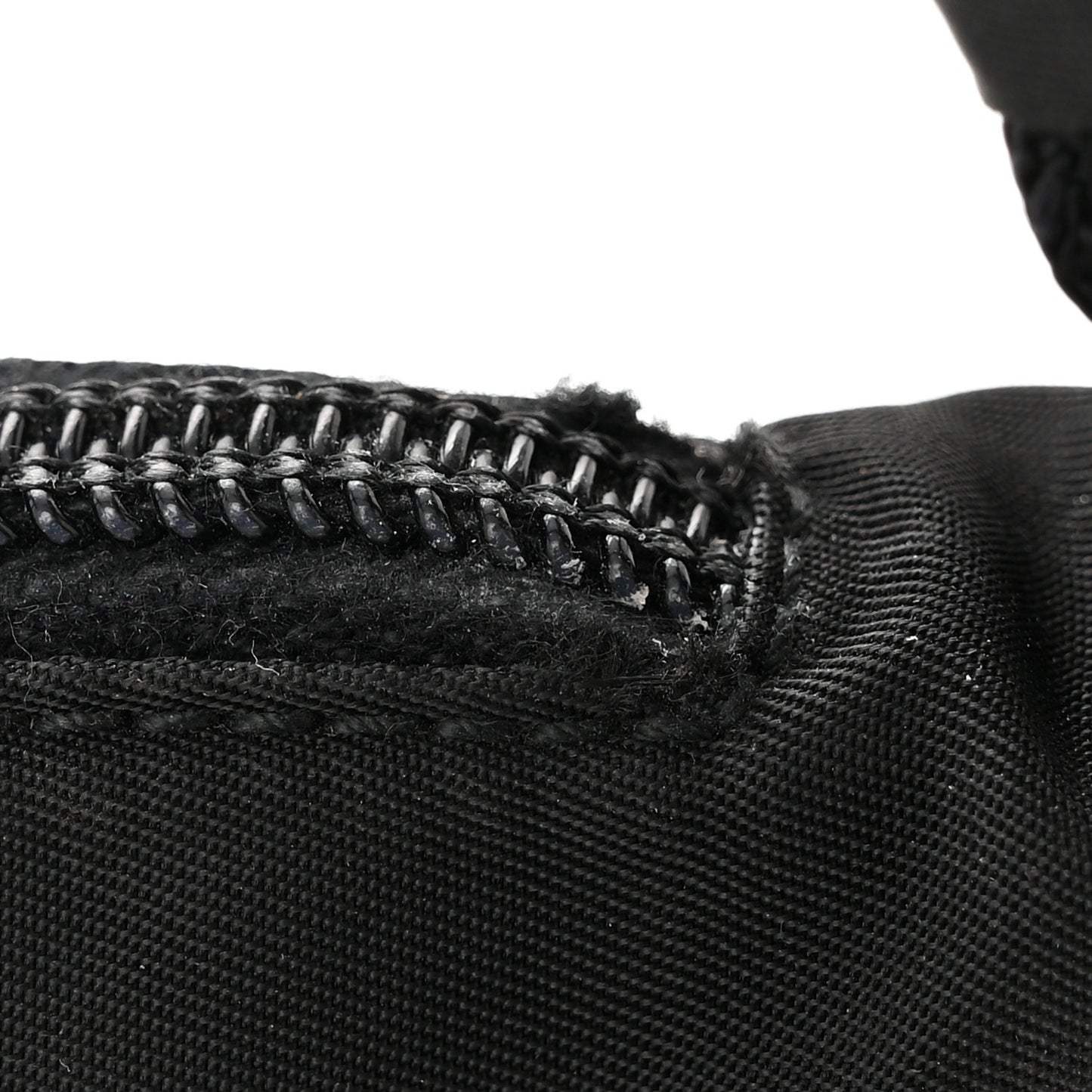 Tessuto Nylon Pochette Bag Black