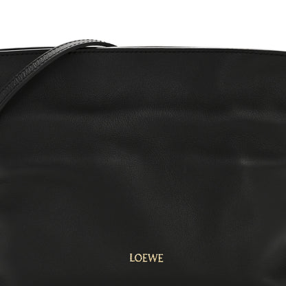 Loewe Calfskin Mini Flamenco Knot Clutch Black 7 of 10