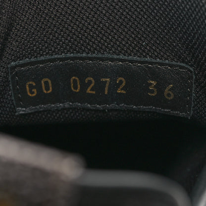Louis Vuitton Suede Monogram Run Away Sneakers 36 Black 6 of 7