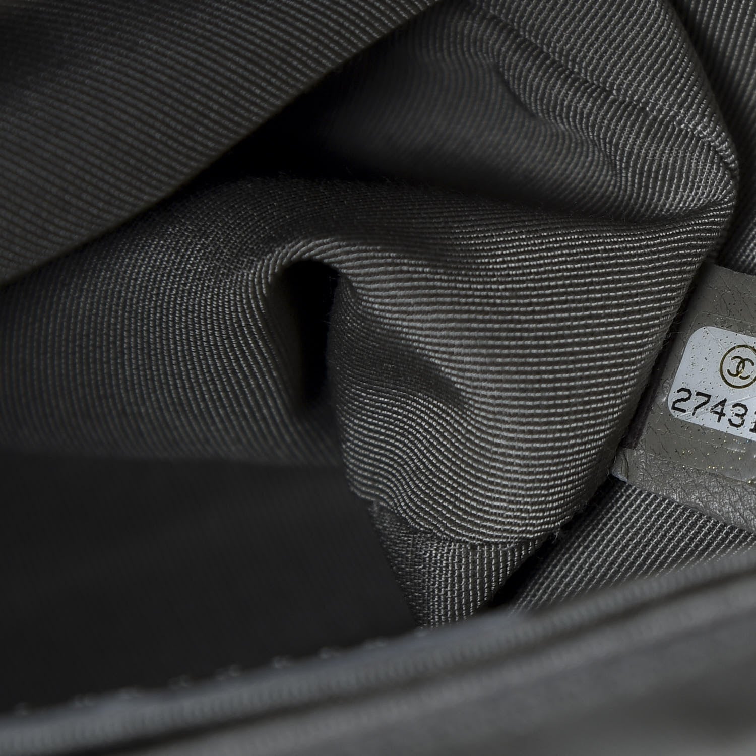 Chanel Calfskin Quilted Mini Urban Spirit Backpack Grey 6 of 9