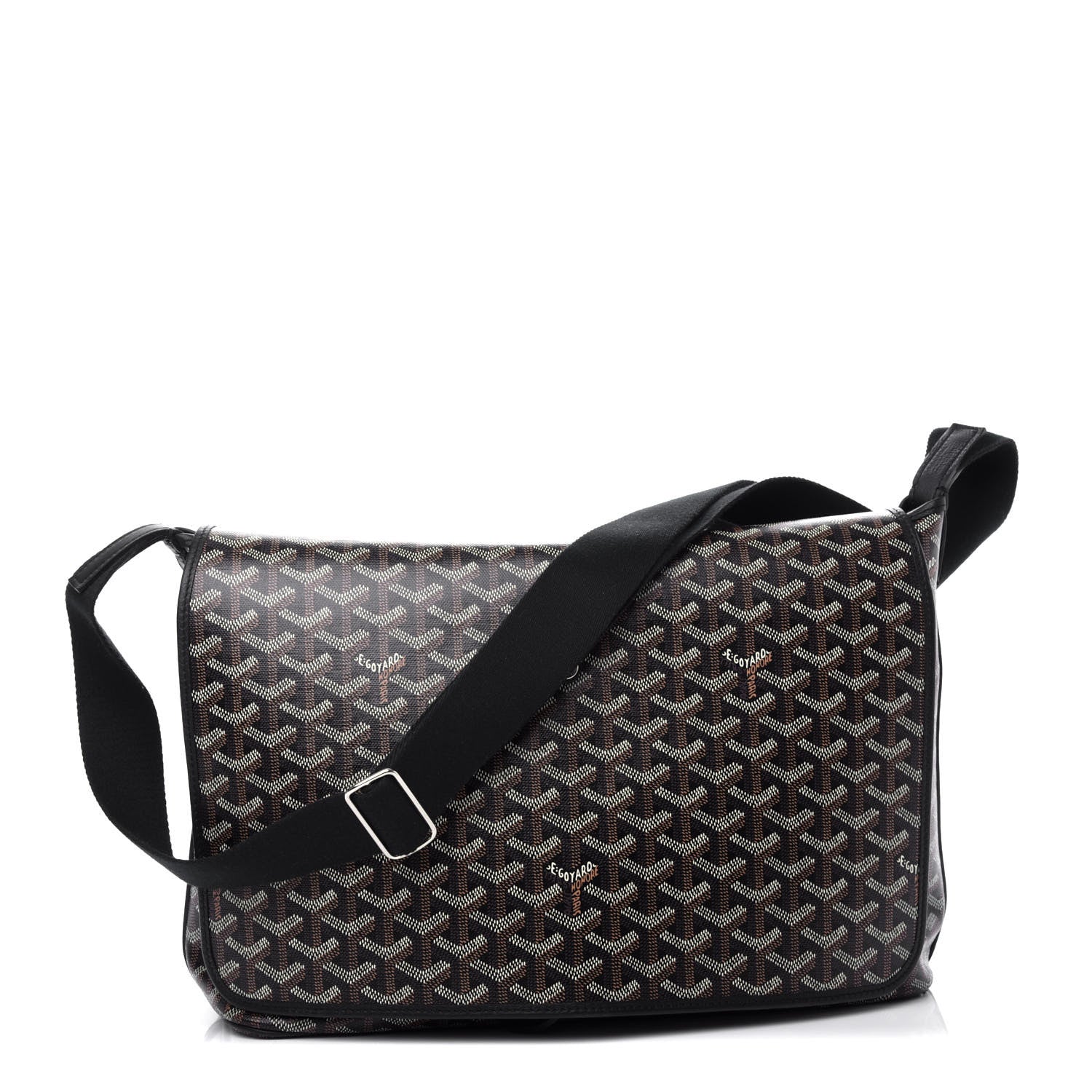 Goyard Goyardine Capetien Messenger Bag Black 1 of 8