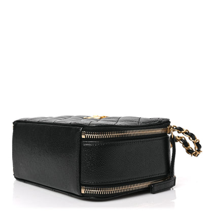 Chanel Caviar Quilted Small Pick Me Up Vanity Case Black 9 of 9