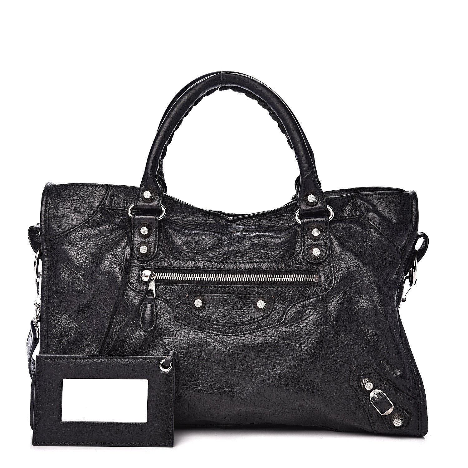 Balenciaga Agneau Giant 12 Silver Hardware City Black 1 of 19