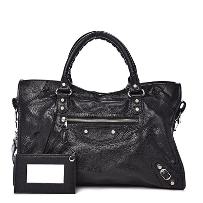 Balenciaga Agneau Giant 12 Silver Hardware City Black 1 of 19