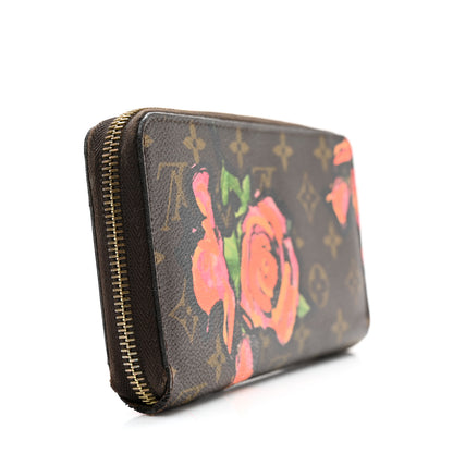 Louis Vuitton Monogram Roses Zippy Wallet 3 of 12