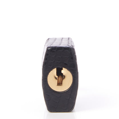 Hermes Togo Lizard Kelly Retourne Touch 25 Black 33 of 34