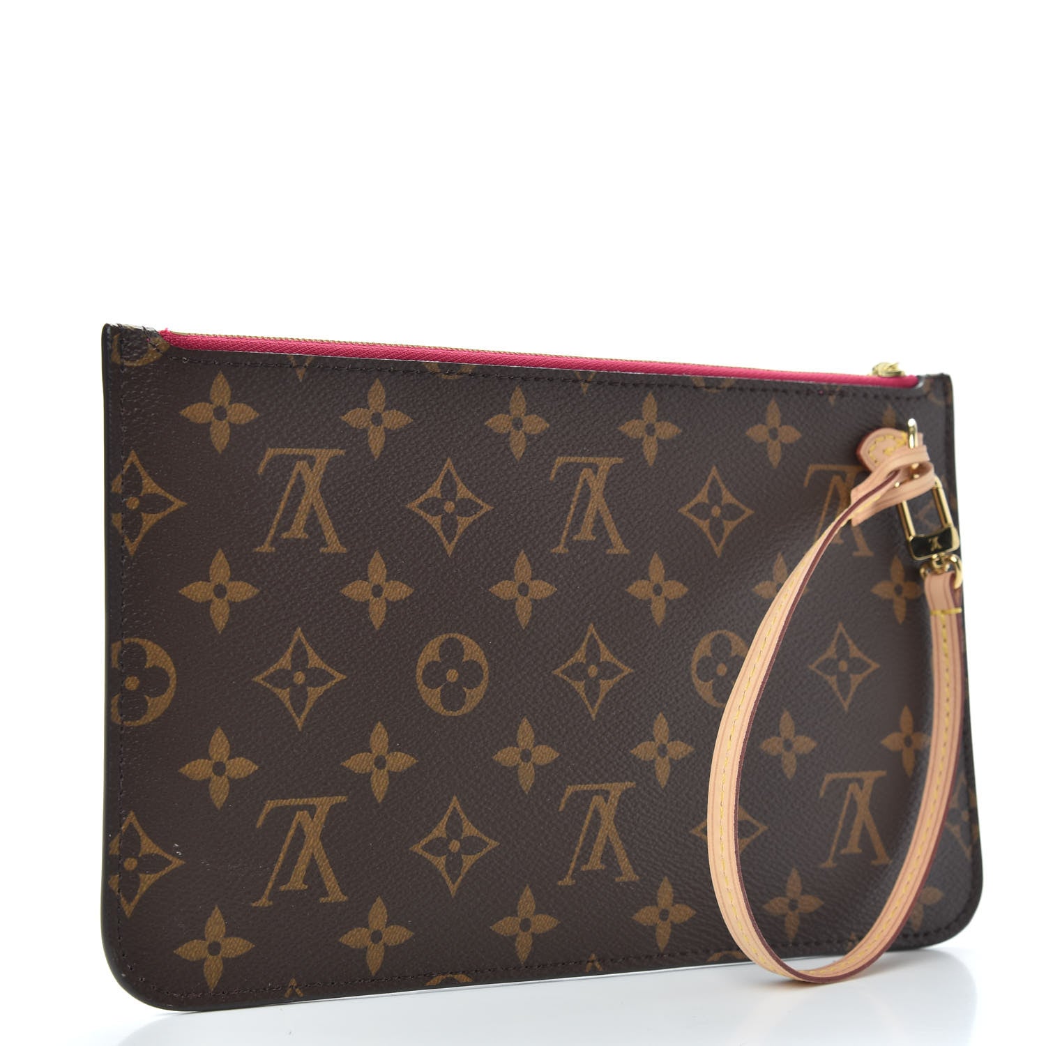 Louis Vuitton Monogram Neverfull MM GM Pochette Pivoine 3 of 9
