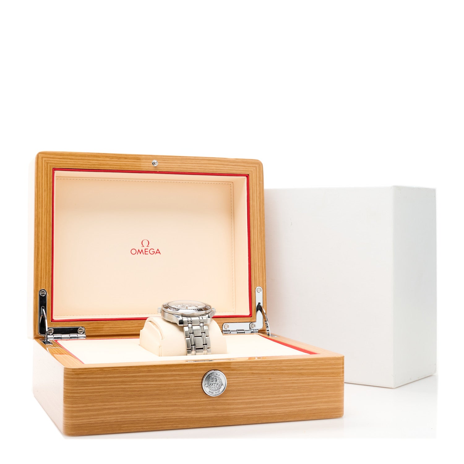 Omega Stainless Steel 42mm Seamaster 300m Automatic Watch White 210.30.42.20.04.001 5 of 5