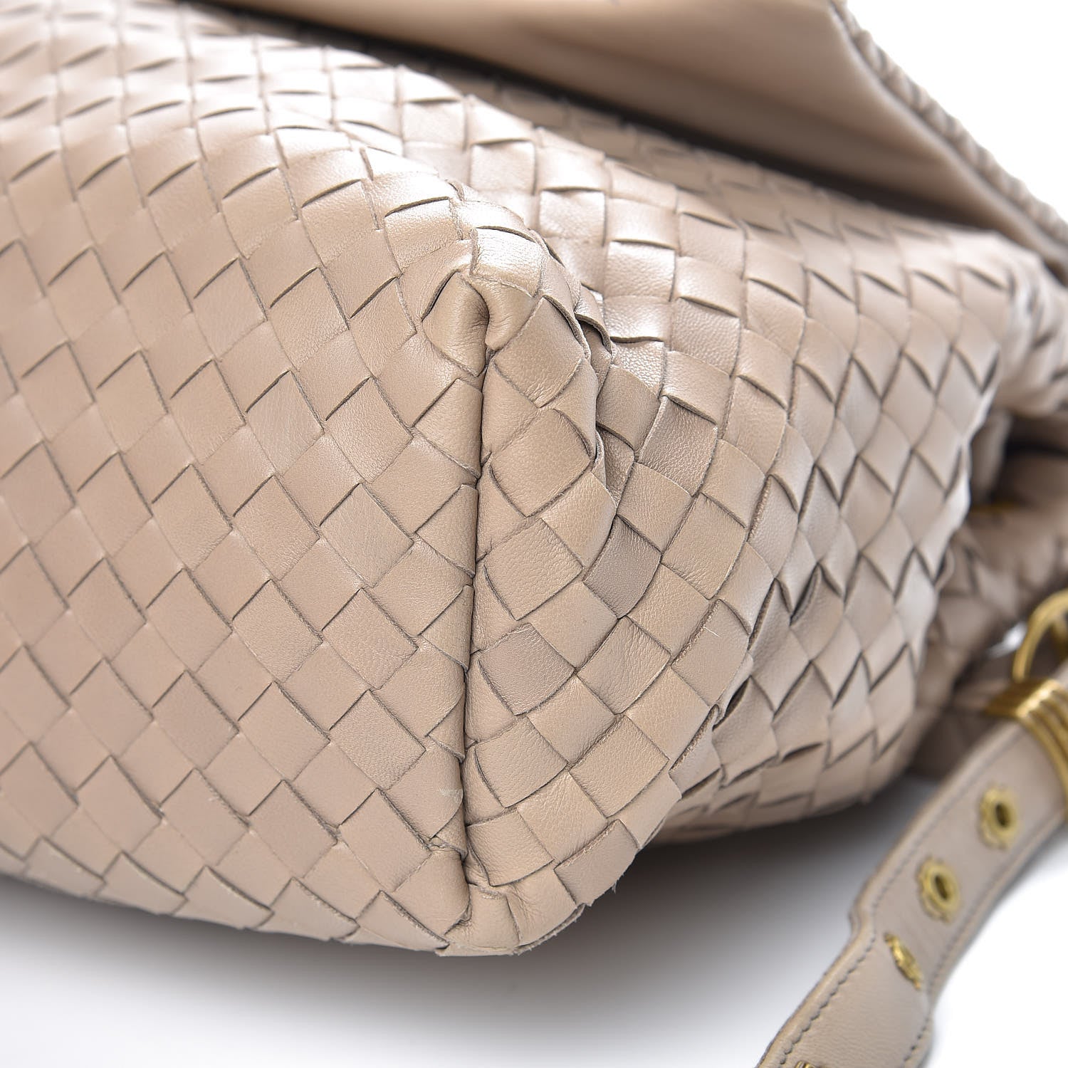 Bottega Veneta Nappa Intrecciato Flap Shoulder Bag Limo 10 of 12