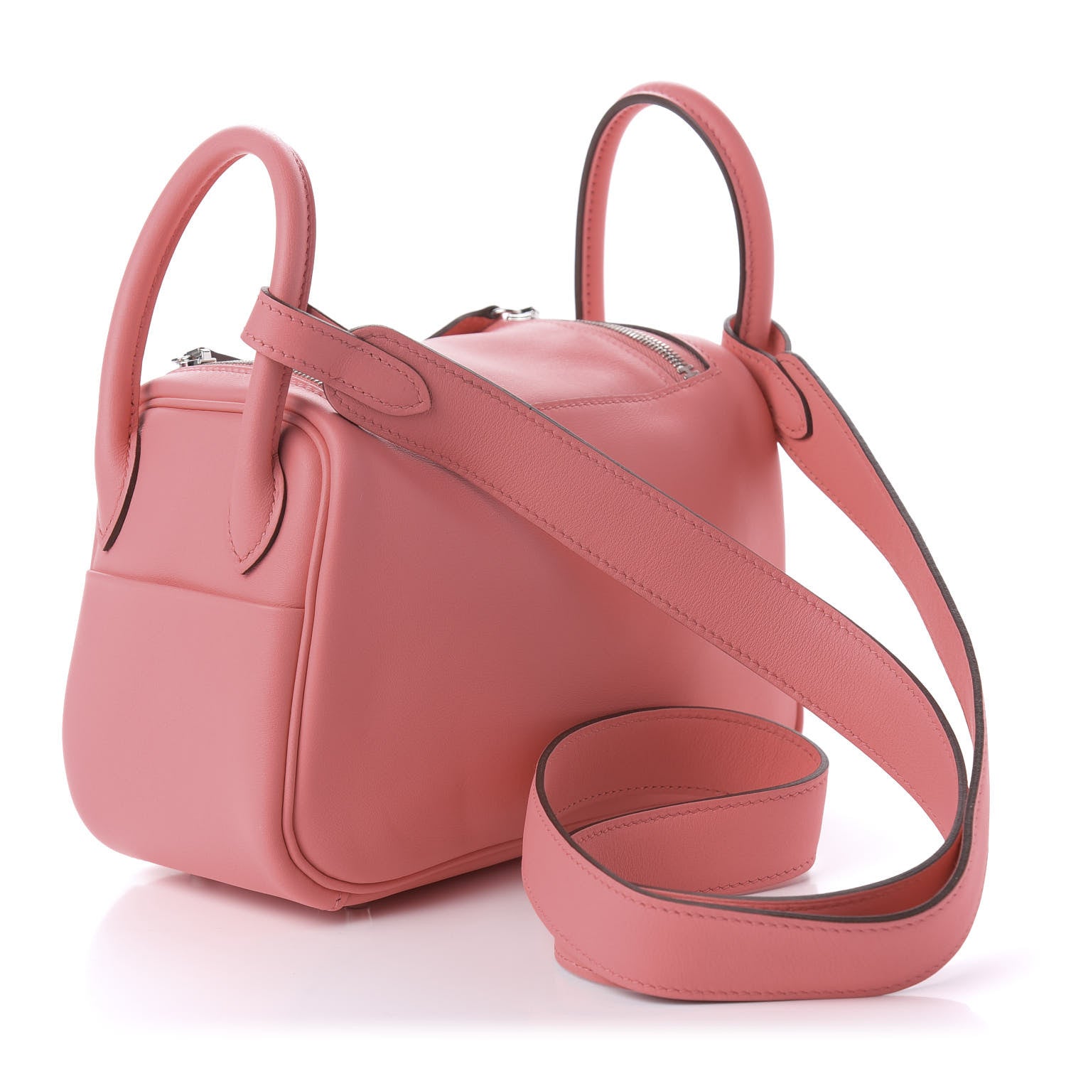 Hermes Swift Mini Lindy 20 Rose Ete 3 of 11