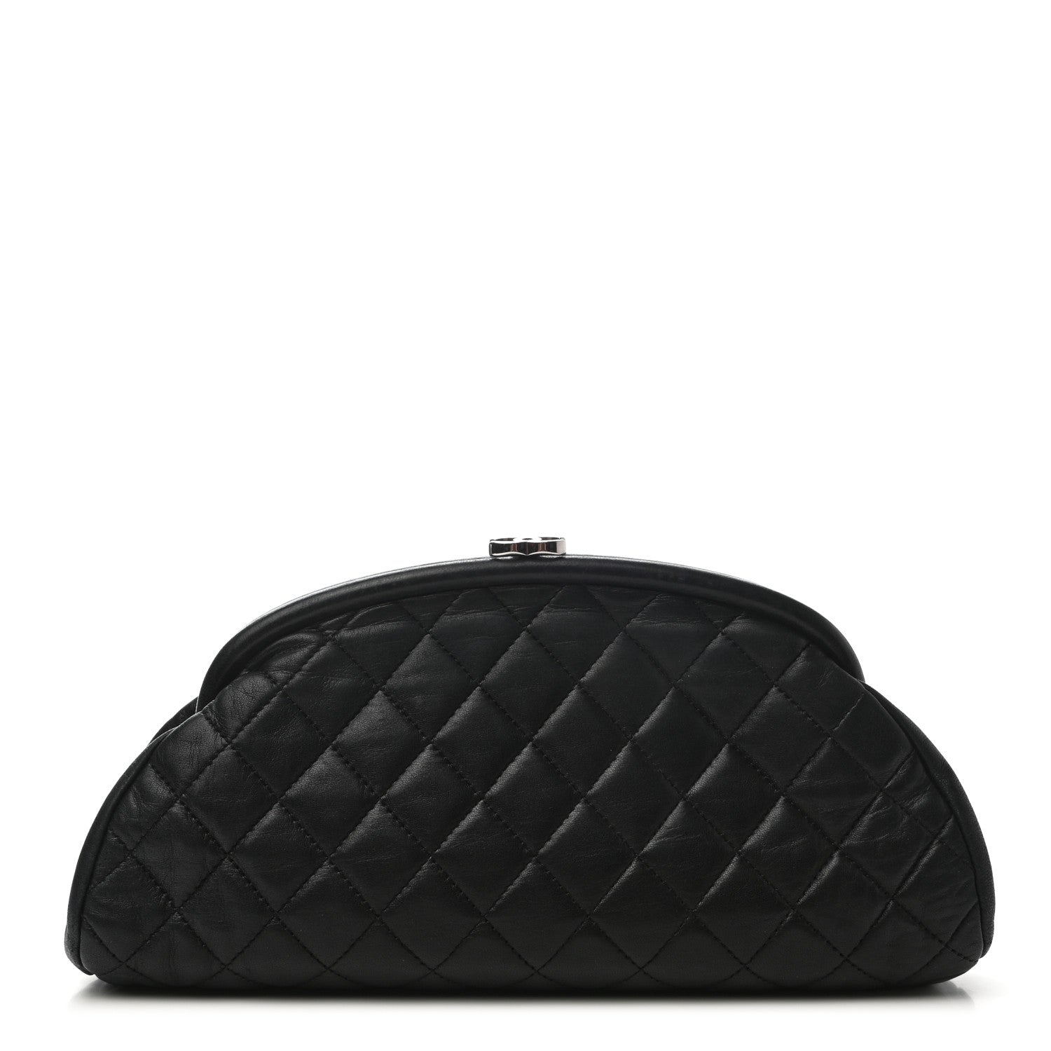 Chanel Lambskin Quilted Timeless Clutch Black 1 of 6