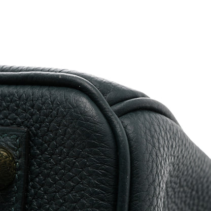 Hermes Togo Matte Alligator Birkin Touch 30 Vert Cypress 14 of 14