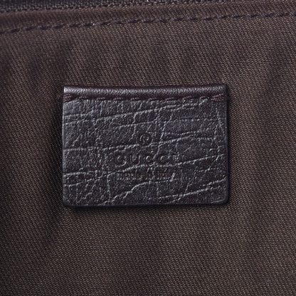 Gucci GG Supreme Monogram Pouch Brown 6 of 7
