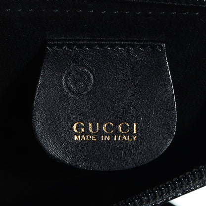 Gucci Leather Bamboo Bag Black 7 of 8