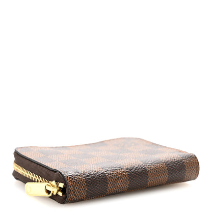 Louis Vuitton Damier Ebene Zippy Coin Purse 4 of 9