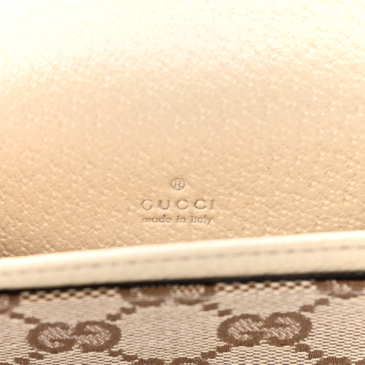 Monogram Card Case Off White