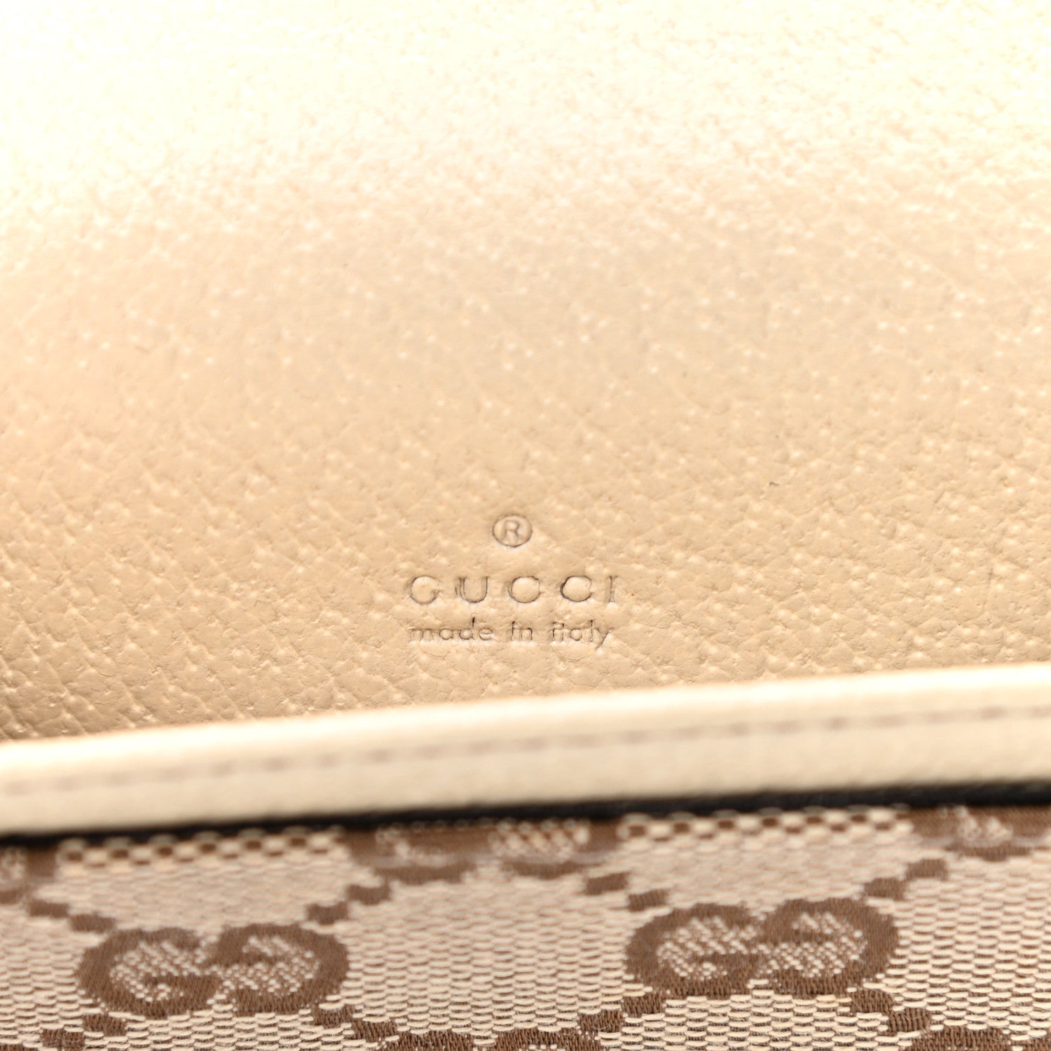 Gucci Monogram Card Case Off White 6 of 9