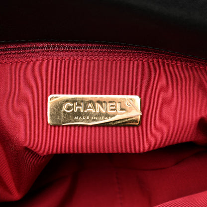 Chanel Lambskin Quilted Large Chanel 19 Flap Black 6 of 8