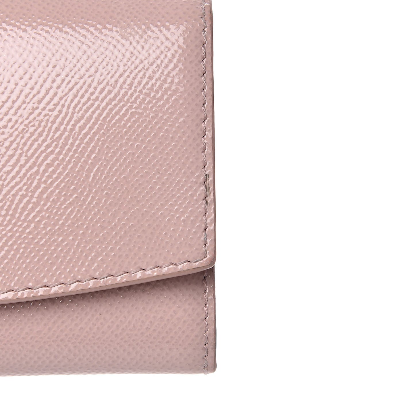 Patent Porter Continental Wallet Orchid