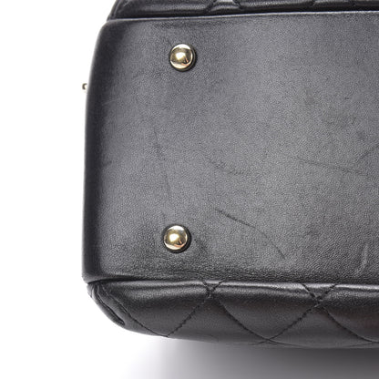 Chanel Lambskin Quilted Medium Trendy CC Bowling Bag Black 13 of 15