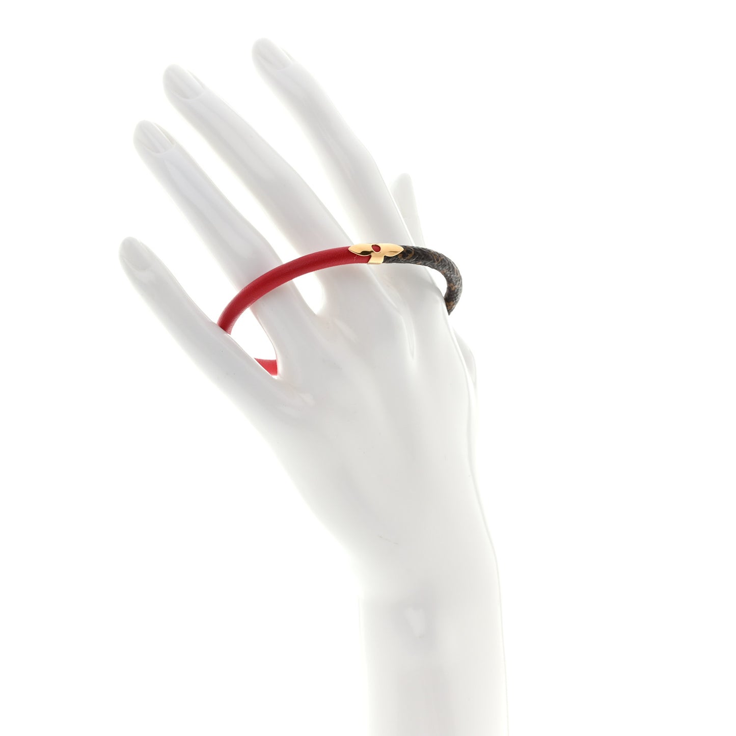 Monogram Daily Confidential Bracelet 19 Red
