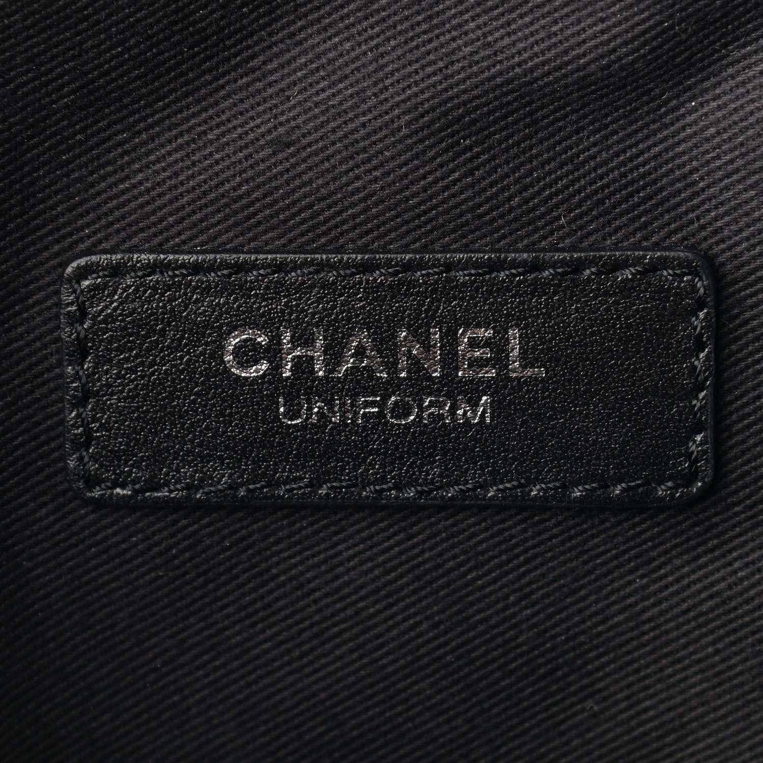 Chanel Lambskin Quilted Waist Belt Bag Black 6 of 9