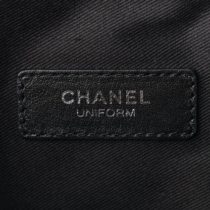 Chanel Lambskin Quilted Waist Belt Bag Black 6 of 9