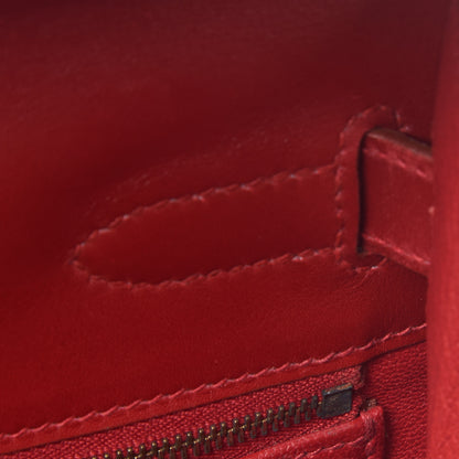 Hermes Box Kelly Sellier 32 Rouge Vif 22 of 34