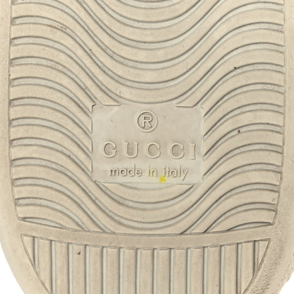 Gucci GG Supreme Monogram Flora Web Womens Ace Sneakers 39.5 Beige Multicolor Rosso 6 of 8