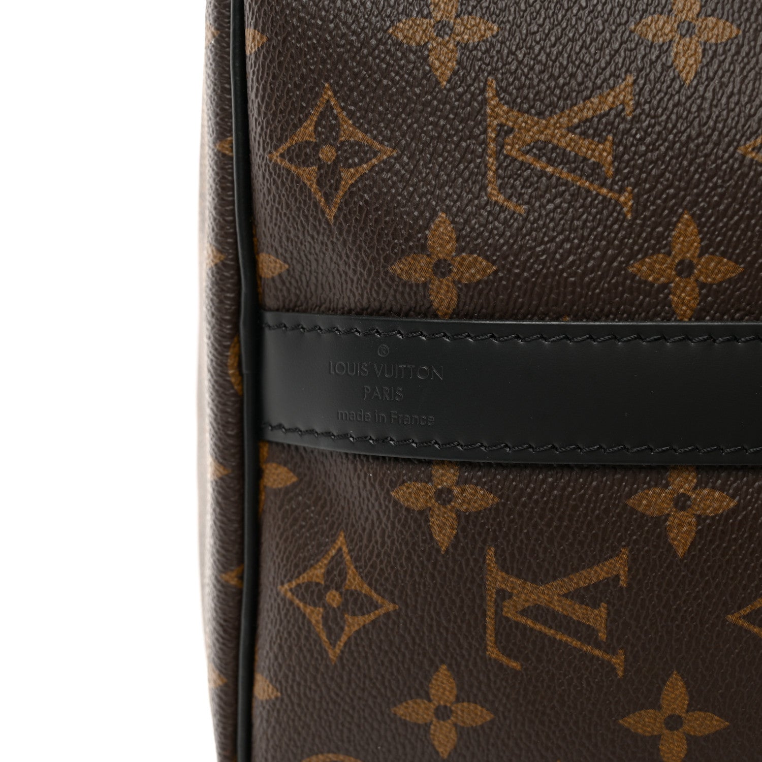 Louis Vuitton Monogram Macassar Keepall Bandouliere 45 6 of 9