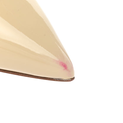 Christian Louboutin Patent Pigalle 100 Pumps 37 Nude 8 of 10