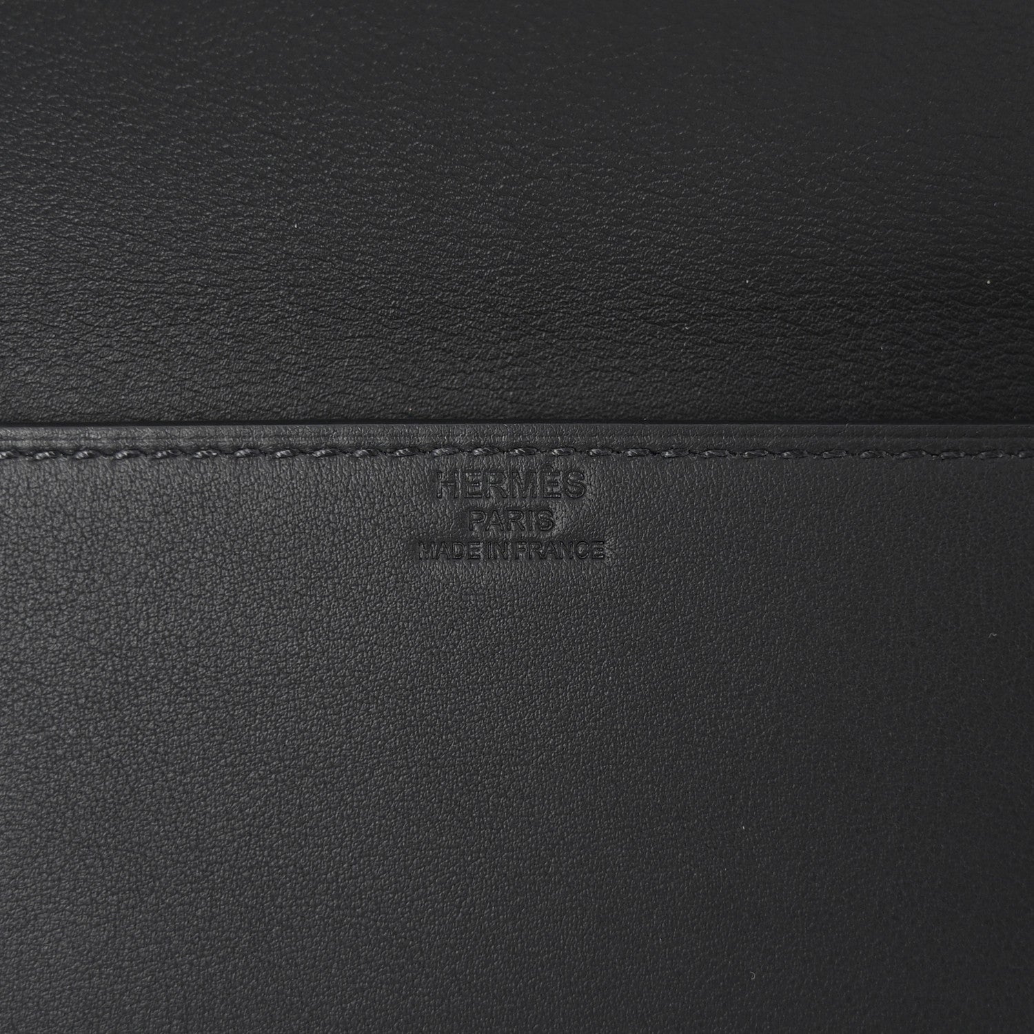 Hermes Swift Shadow Clutch 29 Black 6 of 8