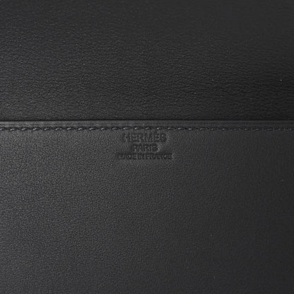 Hermes Swift Shadow Clutch 29 Black 6 of 8