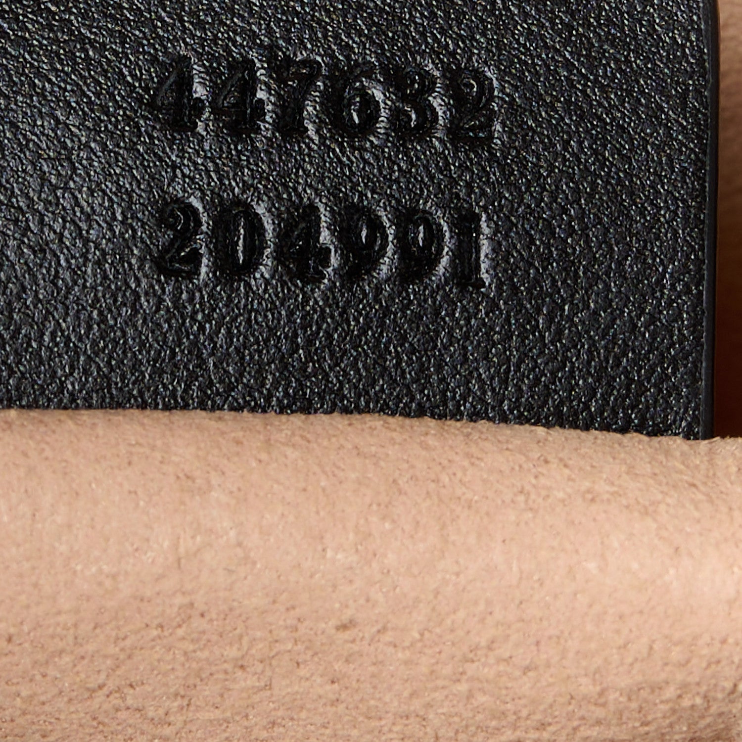 Gucci Calfskin Matelasse Small GG Marmont Chain Shoulder Bag Black 7 of 11