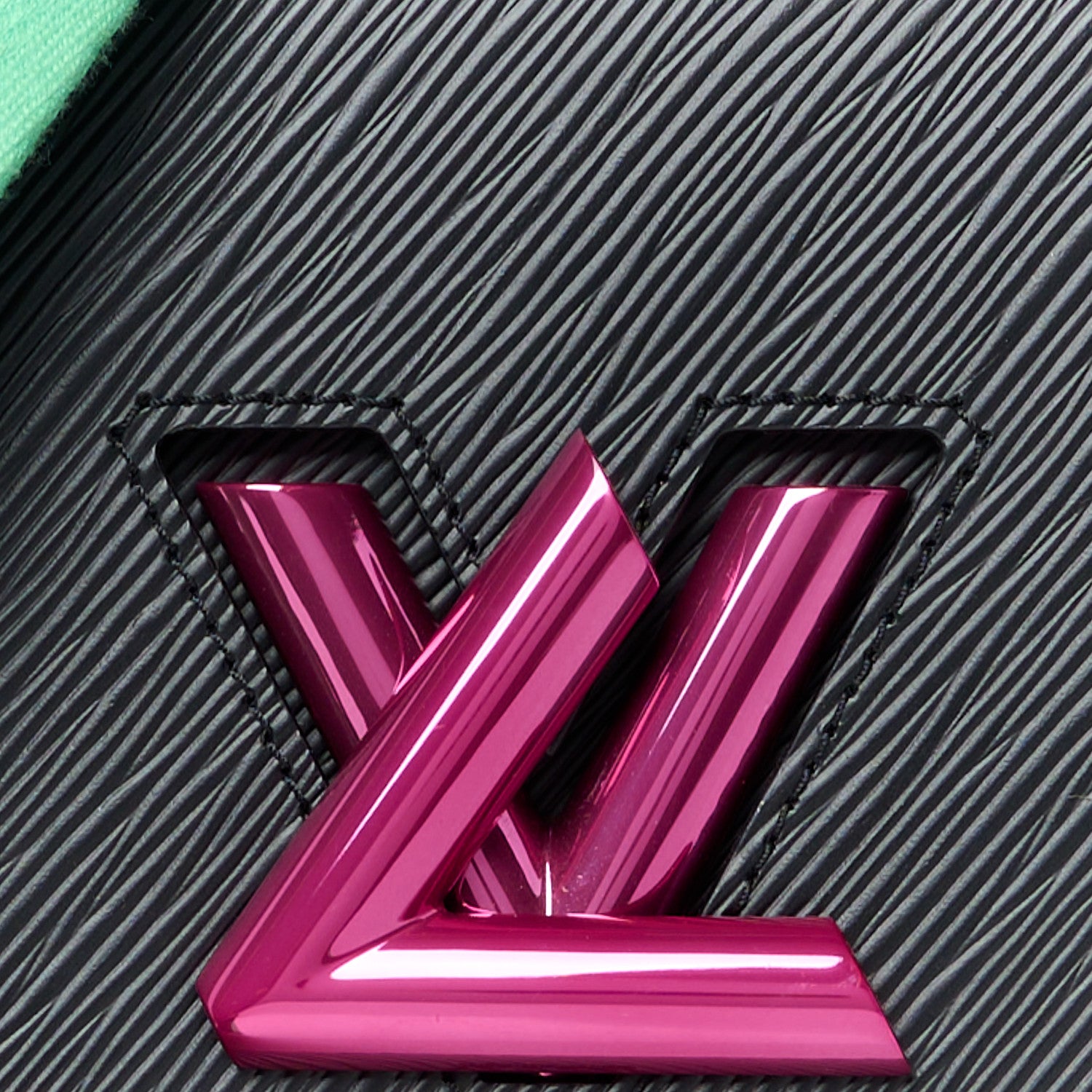 Louis Vuitton Epi Twist Shoulder Bag MM Black Rose 9 of 11