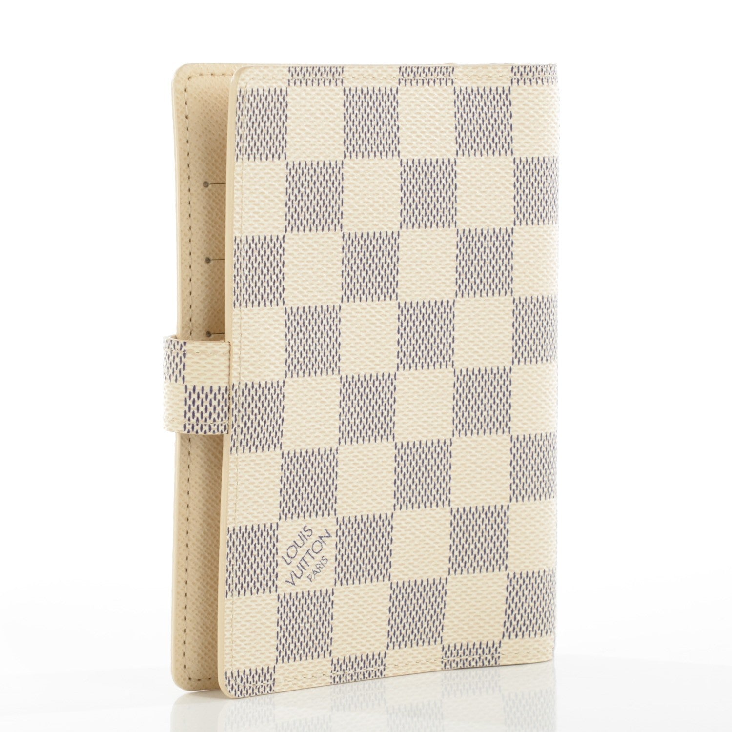 Louis Vuitton Damier Azur Small Ring Agenda Cover 3 of 7
