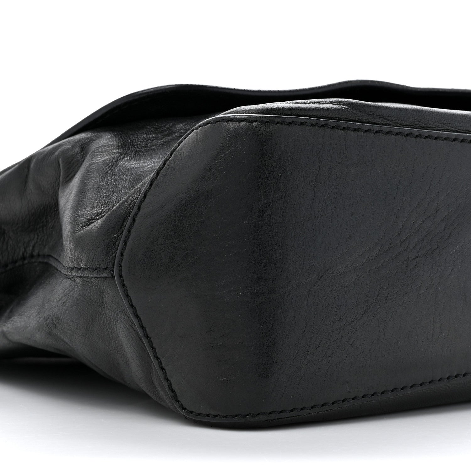 Givenchy Calfskin Bolt Stud Mirte Saddle Bag Black 9 of 21